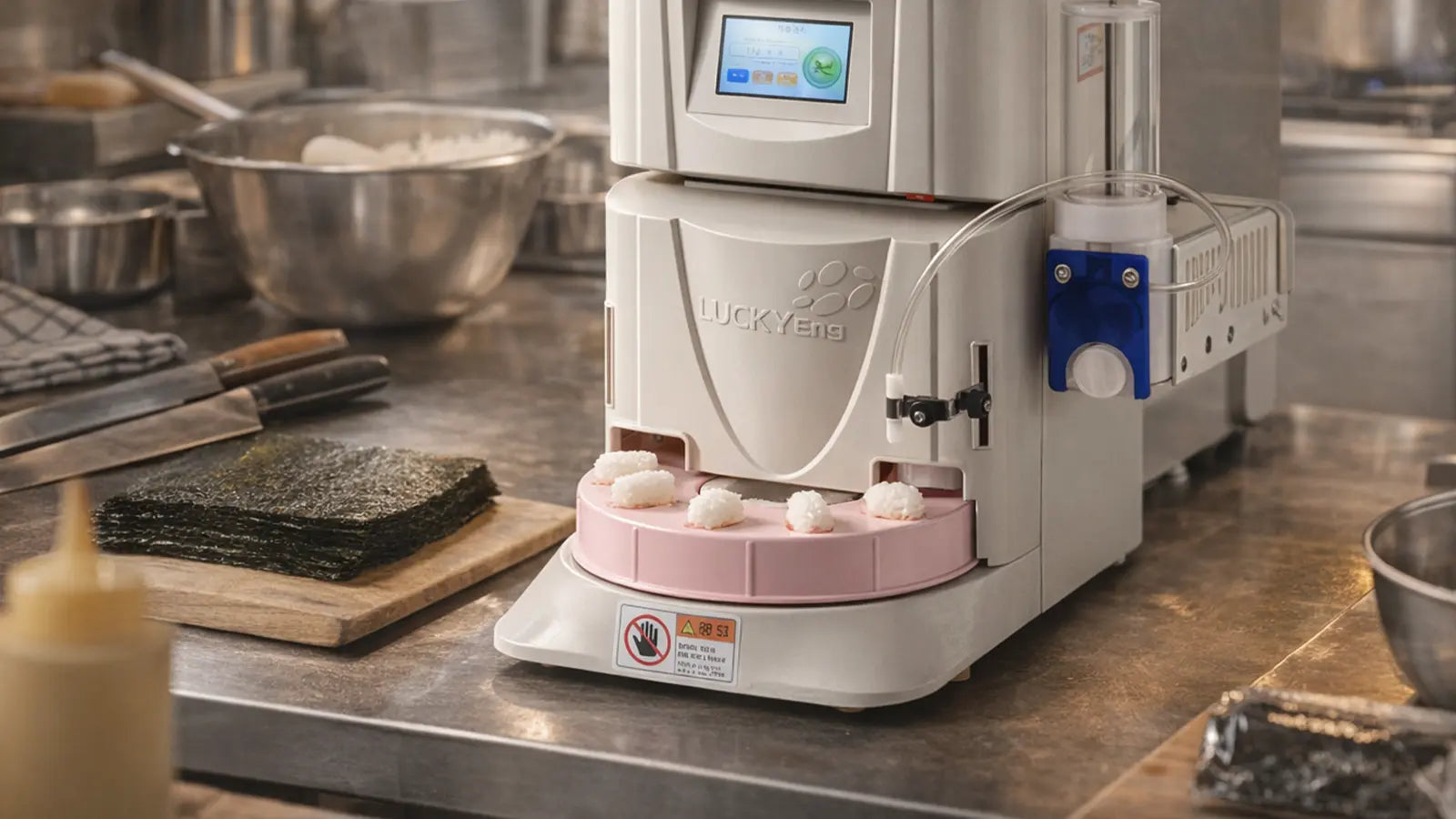 Commercial Kimbap and Sushi Roll Machines for Restaurants